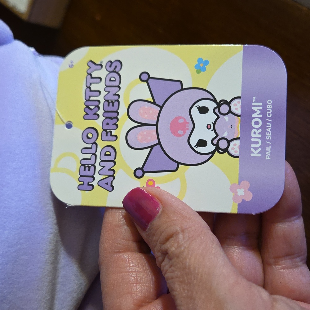 Sanrio Kuromi Plush Basket NWT - Picture 12 of 12